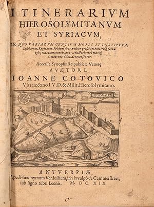 Itinerarium Hierosolymitanum et Syriacum