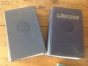 Oeuvres choisies de LENINE . Complet en 2 volumes 1946 - 1947