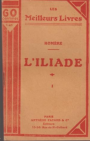 L'ILIADE (4 volumes)