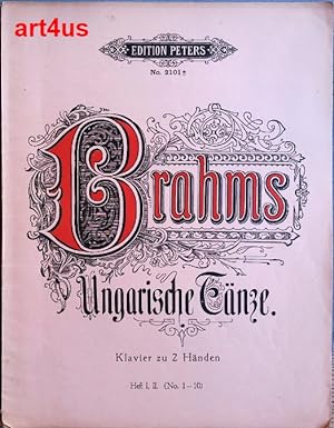 Ungarische Tänze. Klavier zu 2 Händen ; Edition Peters No. 2101