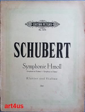 Symphonie Hmoll : Klavier und Violine ; für Pianoforte und Violine ; Edition Peters : No 2275