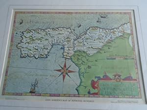 Image du vendeur pour John Norden's Map of Penwith Hundred:Cornwall mis en vente par David Pearson