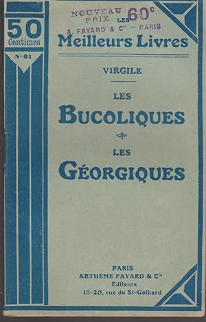 Bild des Verkufers fr LES BUCOLIQUES-LES GEORGIQUES zum Verkauf von Librairie l'Aspidistra