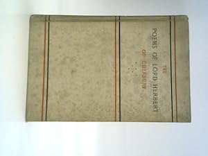 Bild des Verkufers fr The Poems of Lord Herbert of Cherbury zum Verkauf von World of Rare Books