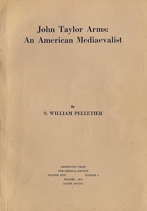 Seller image for John Taylor Arms / An American Mediaevalist for sale by S+P Books and Prints