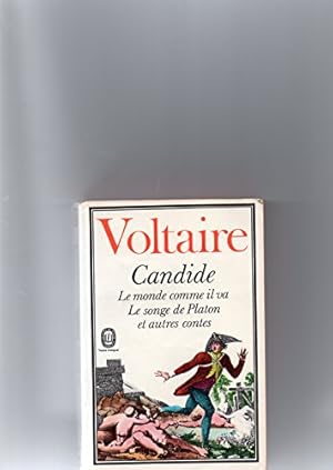 Image du vendeur pour CANDIDE.LE MONDE COMME IL VA.LE SONGE DE PLATON ET AUTRES CONTES mis en vente par Ammareal