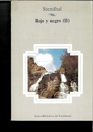 Bild des Verkufers fr Rojo y negro (II) zum Verkauf von Papel y Letras