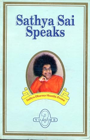 Sathya Sai Speaks : Volume 3