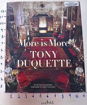 Imagen del vendedor de More is More: Tony Duquette a la venta por Mullen Books, ABAA