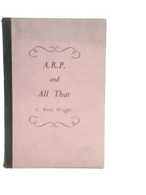 Bild des Verkufers fr A.R.P. and All That zum Verkauf von World of Rare Books