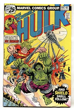 THE INCREDIBLE HULK #197 Doc Samson 1976-MARVEL-comic book