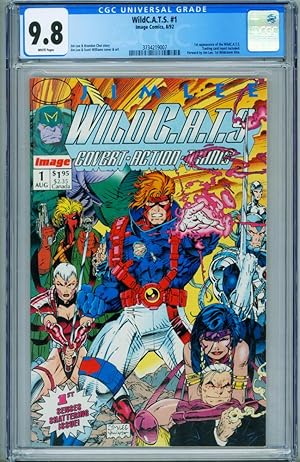 WildC.A.T.S.: Covert Action Teams #1 CGC 9.8 1992 Image - 3734219007