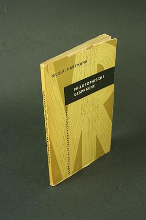 Seller image for Philosophische Gesprche. for sale by Steven Wolfe Books