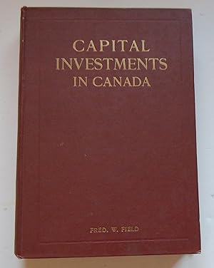 Seller image for Capital Investments in Canada for sale by Empire Books