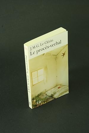 Seller image for Le procs-verbal. for sale by Steven Wolfe Books