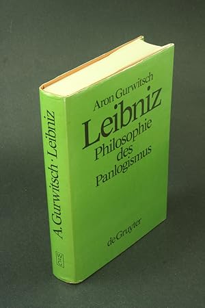 Image du vendeur pour Leibniz : Philosophie des Panlogismus. mis en vente par Steven Wolfe Books