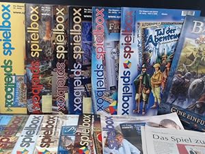 Spielbox. Das Magazin zum Spielen. Konvolut mit 11 Ausgaben und einer Sondernummer: 1) Heft 5 /20...