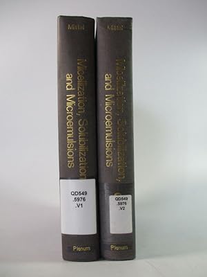 Seller image for Micellization, Solubilization, and Microemulsions, Vol. 1 and II. Zwei Bnde. for sale by Antiquariat Bookfarm