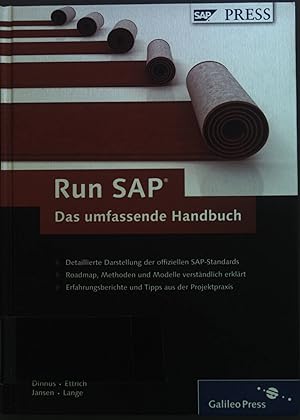 Immagine del venditore per Run SAP : das umfassende Handbuch. SAP press venduto da books4less (Versandantiquariat Petra Gros GmbH & Co. KG)