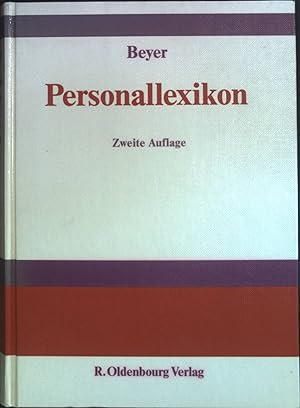 Seller image for Personallexikon. for sale by books4less (Versandantiquariat Petra Gros GmbH & Co. KG)