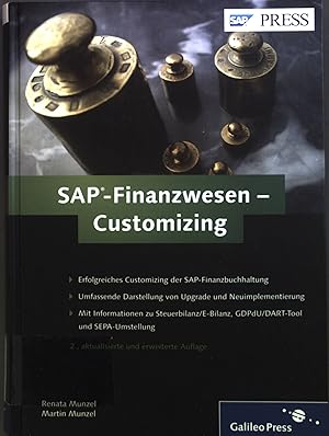 Bild des Verkufers fr SAP-Finanzwesen - Customizing. SAP press zum Verkauf von books4less (Versandantiquariat Petra Gros GmbH & Co. KG)