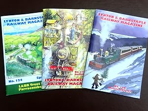 Seller image for Lynton and Barnstaple Railway Magazine. Nos 124, 125 & 126 of 2021. for sale by Tony Hutchinson