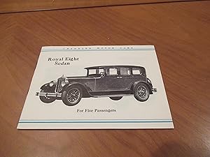 Chandler Motor Cars (Reprint Of Illustrated Catalog)