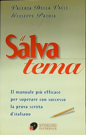 Image du vendeur pour Il Salva tema mis en vente par Librodifaccia