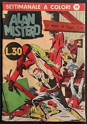 Alan Mistero - La Sfida di Tiger Colt - Ed. Sisag - N. 11 - 2 Luglio 1965