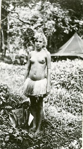 "PIN-UP ABORIGÈNE" Photo originale (années 50)