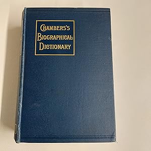 Seller image for Chambers's Biographical Dictionary The Great Of All Times And Nations for sale by Cambridge Rare Books