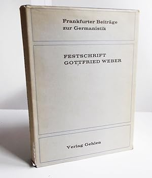 Festschrift Gottfried Weber