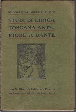 Studi di lirica toscana anteriore a Dante