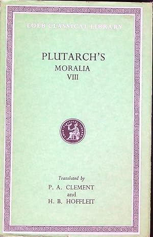 Bild des Verkufers fr Plutarch's Moralia VIII zum Verkauf von Librodifaccia
