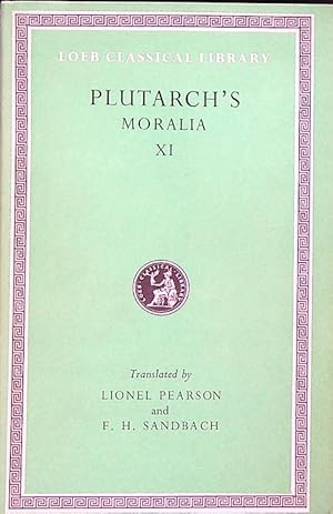 Bild des Verkufers fr Plutarch's Moralia XI zum Verkauf von Librodifaccia