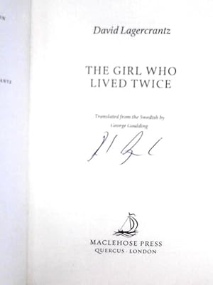 Seller image for The Girl Who Lived Twice for sale by World of Rare Books