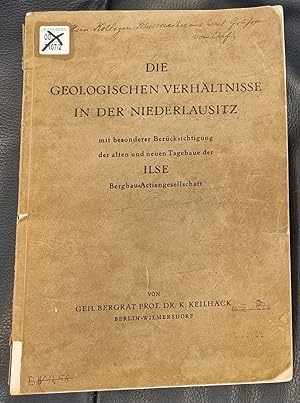 Die geologischen Verhältnisse in der Niederlausitz mit besonderer Berücksichtigung der alten und ...