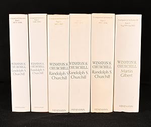 Imagen del vendedor de Winston S. Churchill Companion Vol. I part I-II; Vol. II part I-III; Vol. III part I. a la venta por Rooke Books PBFA