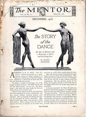 Seller image for The Mentor: Volume 14, No. 11, Serial No.286: December, 1926 for sale by Dorley House Books, Inc.