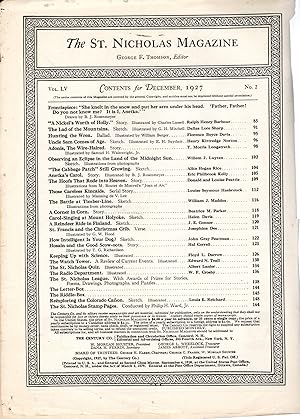 Seller image for St. Nicholas Magazine: Volume LV, No. 2: December, 1927 for sale by Dorley House Books, Inc.