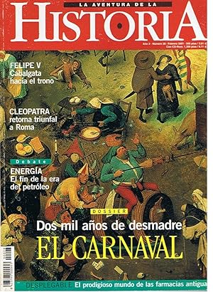 Bild des Verkufers fr LA AVENTURA DE LA HISTORIA. Ao 3. N 28. febrero 2001. zum Verkauf von Librera Torren de Rueda