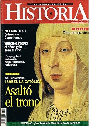 Bild des Verkufers fr LA AVENTURA DE LA HISTORIA. Ao 3. N 30. abril 2001. zum Verkauf von Librera Torren de Rueda