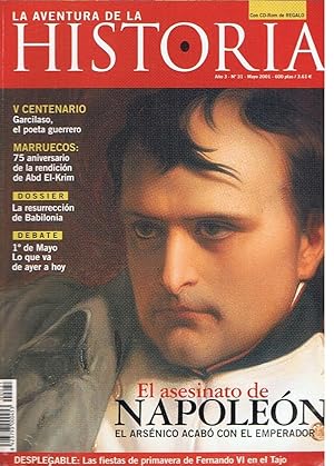 Bild des Verkufers fr LA AVENTURA DE LA HISTORIA. Ao 3. N 31. mayo 2001. zum Verkauf von Librera Torren de Rueda