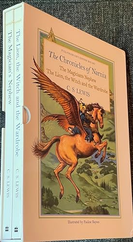 Seller image for The Chronicles of Narnia; The Magician's Nephew; The Lion, The Witch and the Wardrobe - Full Color Gift Set Edition for sale by Dr.Bookman - Books Packaged in Cardboard