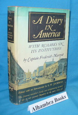Seller image for A Diary in America with Remarks on Its Institutions for sale by Alhambra Books
