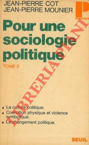 Pour une sociologie politique.