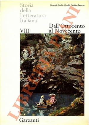 Imagen del vendedor de Storia della Letteratura Italiana. Vol. VIII. Dall'Ottocento al Novecento. a la venta por Libreria Piani