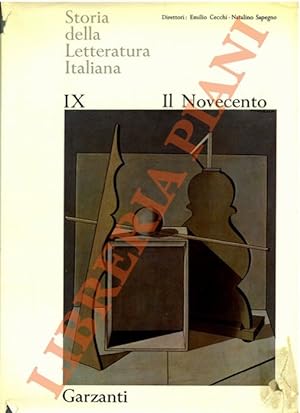 Immagine del venditore per Storia della Letteratura Italiana. Vol. IX. Il Novecento. venduto da Libreria Piani