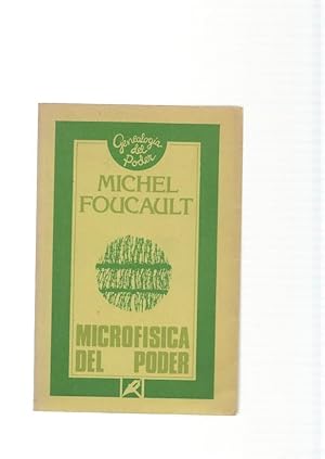 Imagen del vendedor de Microfisica del poder a la venta por El Boletin