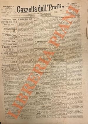 Gazzetta dell'Emilia. Monitore di Bologna. 1899.